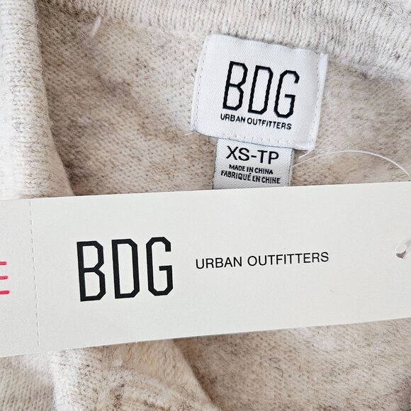 Urban Outfitters - Collared Button Through Cardigan - Cream - XS - Picture 5 of 8